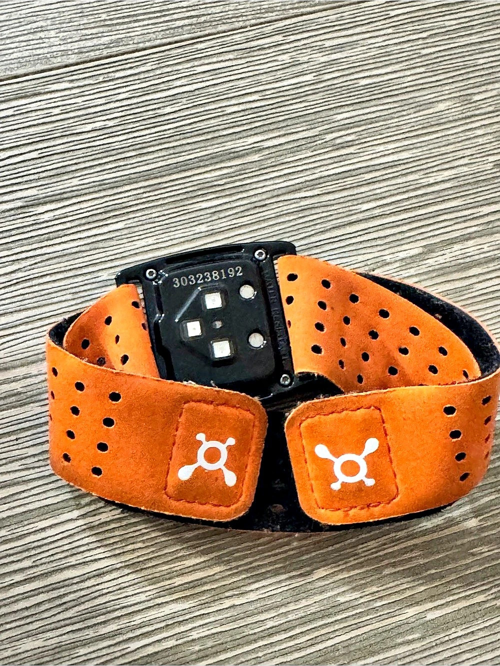 OrangeTheory Heart Rate Monitor Armband in Orange & Black